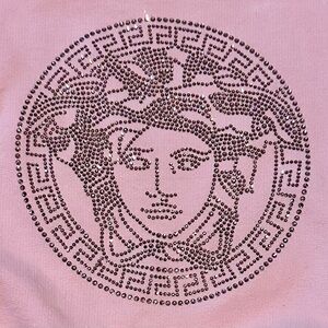 Girls Versace Studded Logo Sweatshirt
